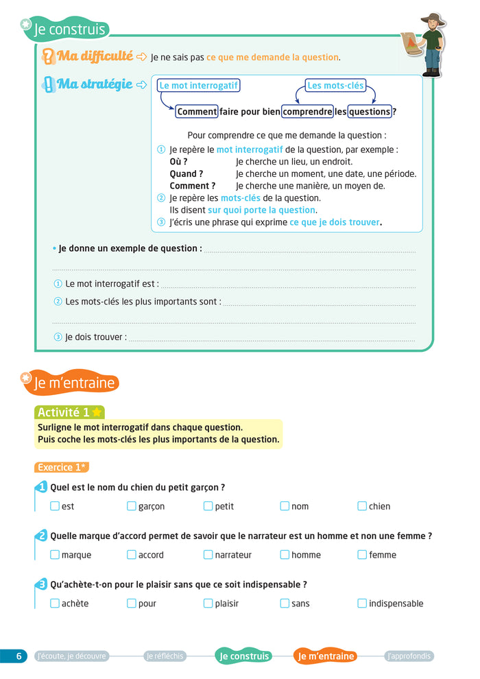 Des stratégies pour lire et comprendre - J'utilise des documents CM
