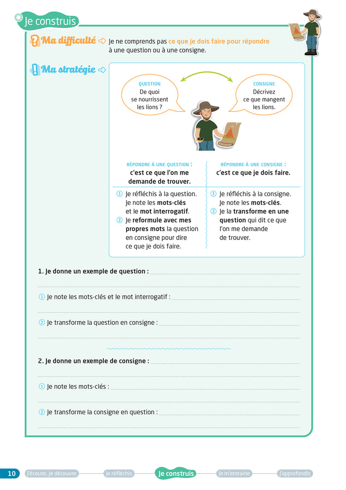 Des stratégies pour lire et comprendre - J'utilise des documents CM