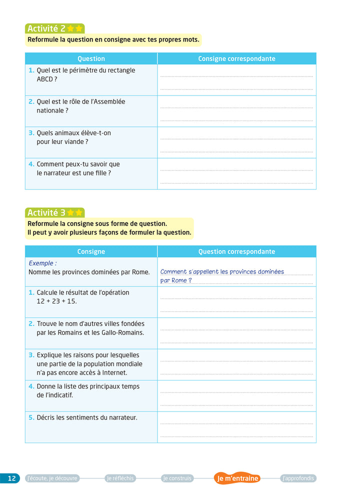 Des stratégies pour lire et comprendre - J'utilise des documents CM