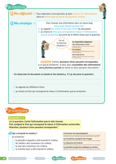 Des stratégies pour lire et comprendre - J'utilise des documents CM