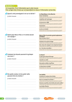 Des stratégies pour lire et comprendre - J'utilise des documents CM