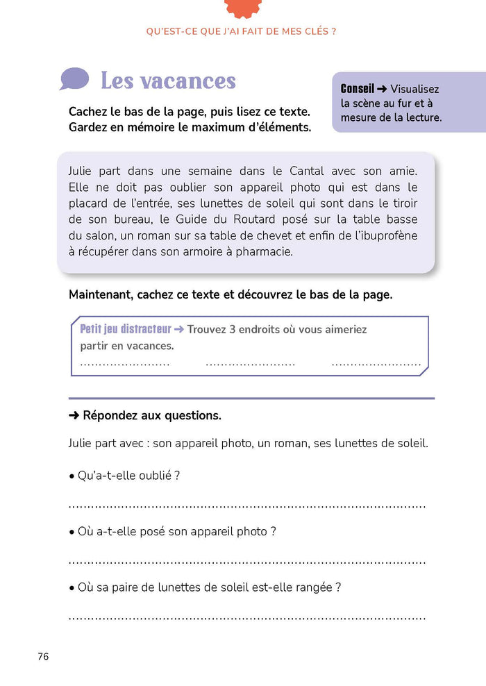 Qu'est-ce que j'ai fait de mes clés ?