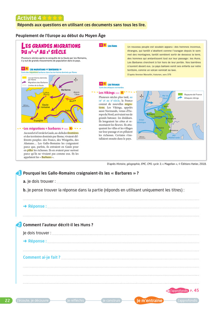 Des stratégies pour lire et comprendre - J'utilise des documents CM