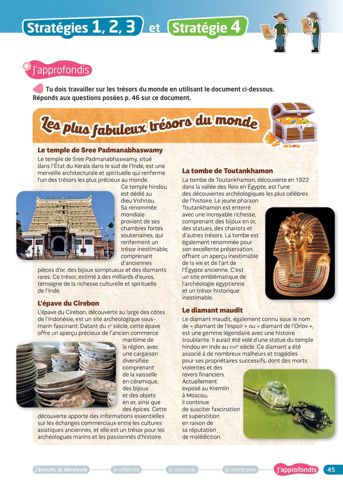 Des stratégies pour lire et comprendre - J'utilise des documents CM