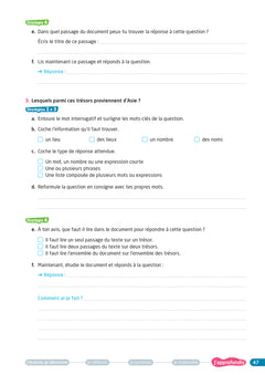 Des stratégies pour lire et comprendre - J'utilise des documents CM