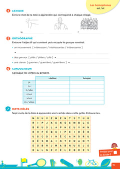 En route pour la dictée CE2-CM1 ! Vive le sport !