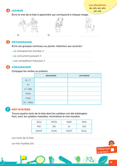 En route pour la dictée CE2-CM1 ! Vive le sport !
