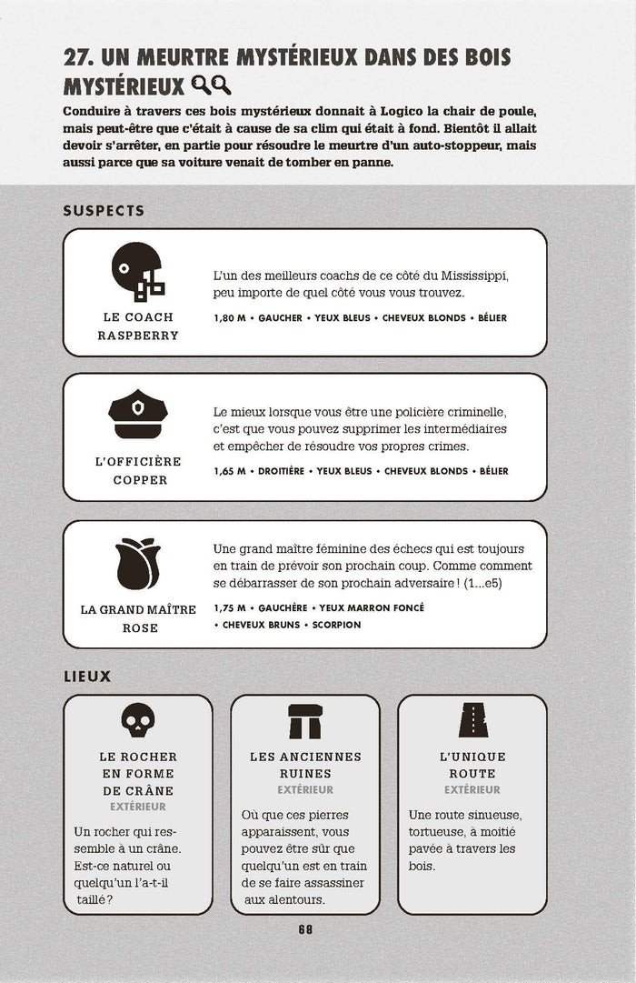 Murdle: 100 mystères pour tous les niveaux à résoudre