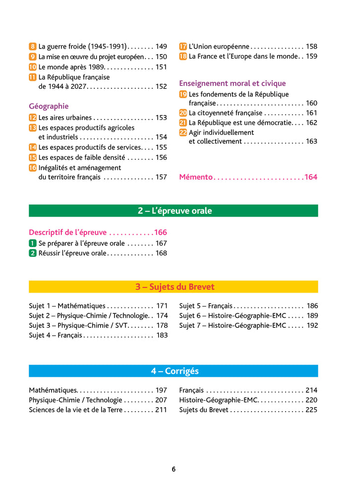 Réussir le Brevet 2025