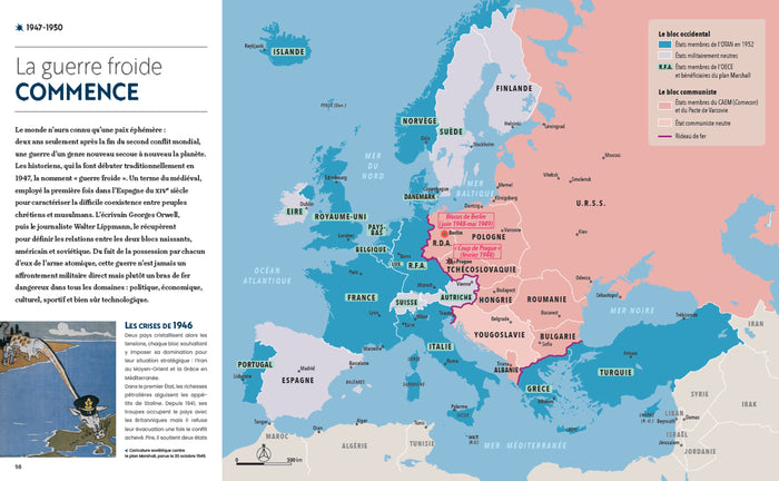 Les grands événements du XXe siècle par les cartes