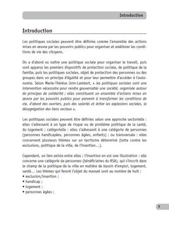 Politiques sociales