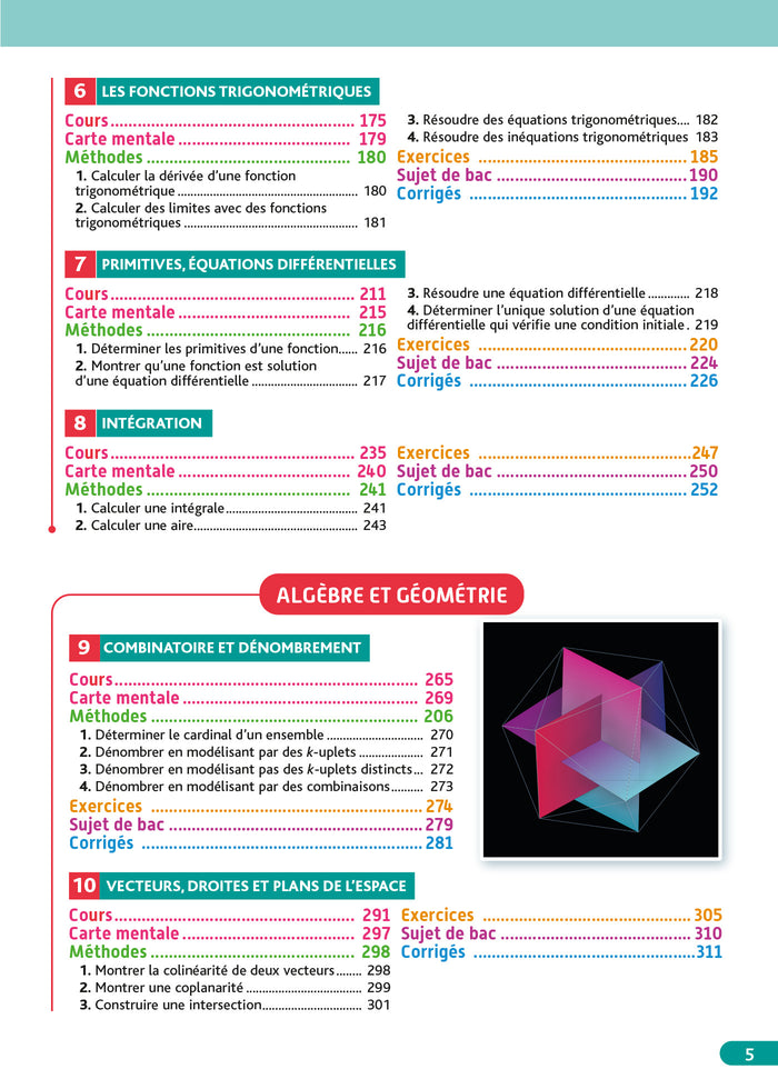 Objectif BAC Tle spécialité Maths BAC 2025