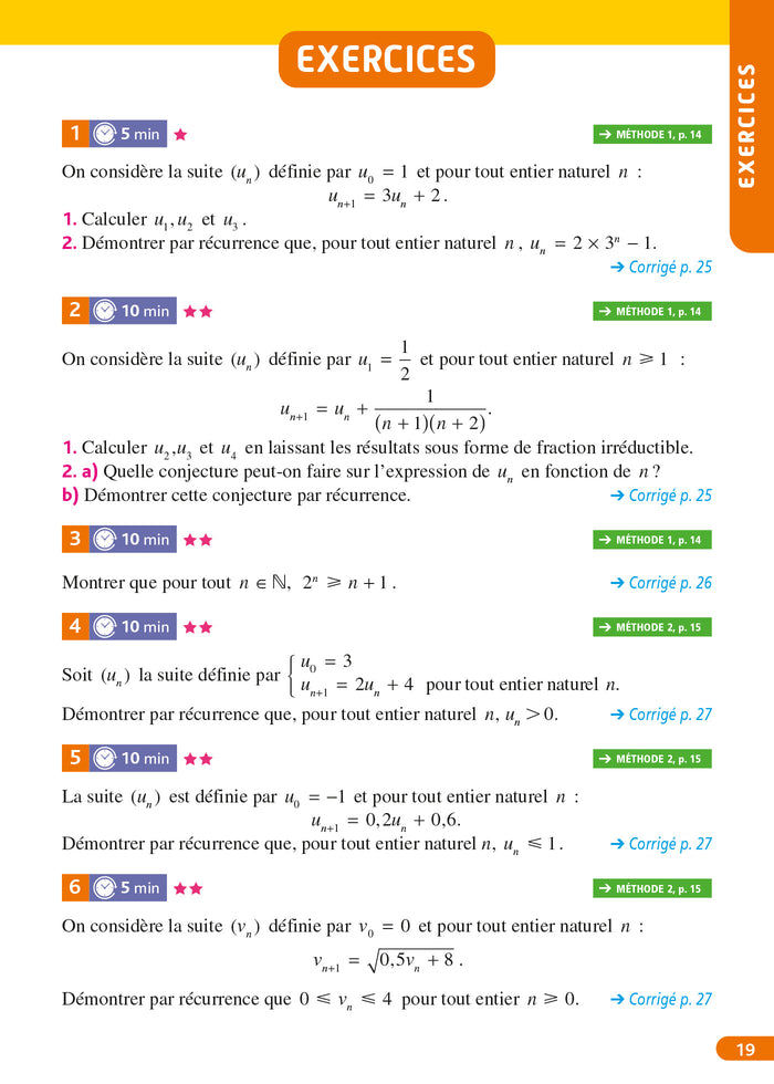 Objectif BAC Tle spécialité Maths BAC 2025