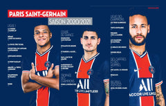 Le livre officiel de la saison 2020-2021 - Paris Saint-Germain