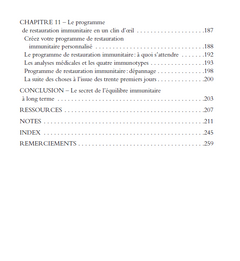 A chacun son système immunitaire