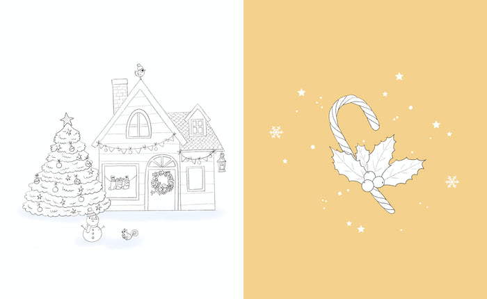 Merveilleux coloriages - C'est l'hiver