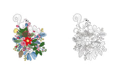 Merveilleux coloriages - C'est l'hiver