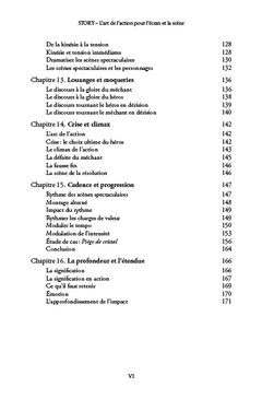 Story - L'art de l'action pour l'écran et la scène