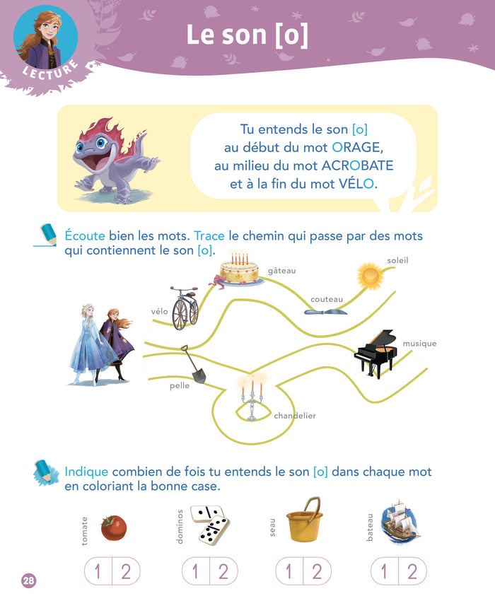 Disney - La Reine des neiges 2 - Mon année de Grande Section