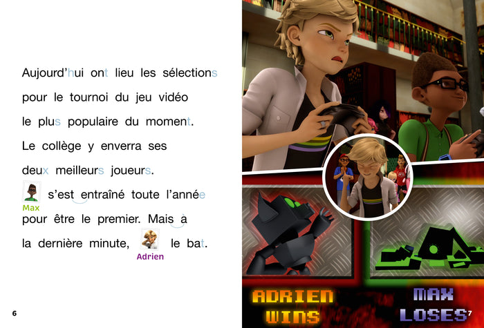 Miraculous - Première lecture CP Niveau 3 Drôle de jeu vidéo