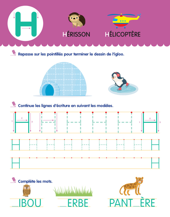 Les lettres majuscules