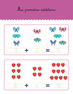 Mon cahier effaçable d'écriture : Les chiffres
