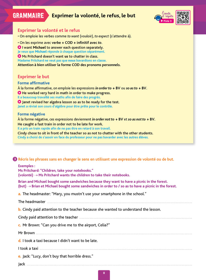 Objectif bilingue Tout l'anglais 4e et 3e