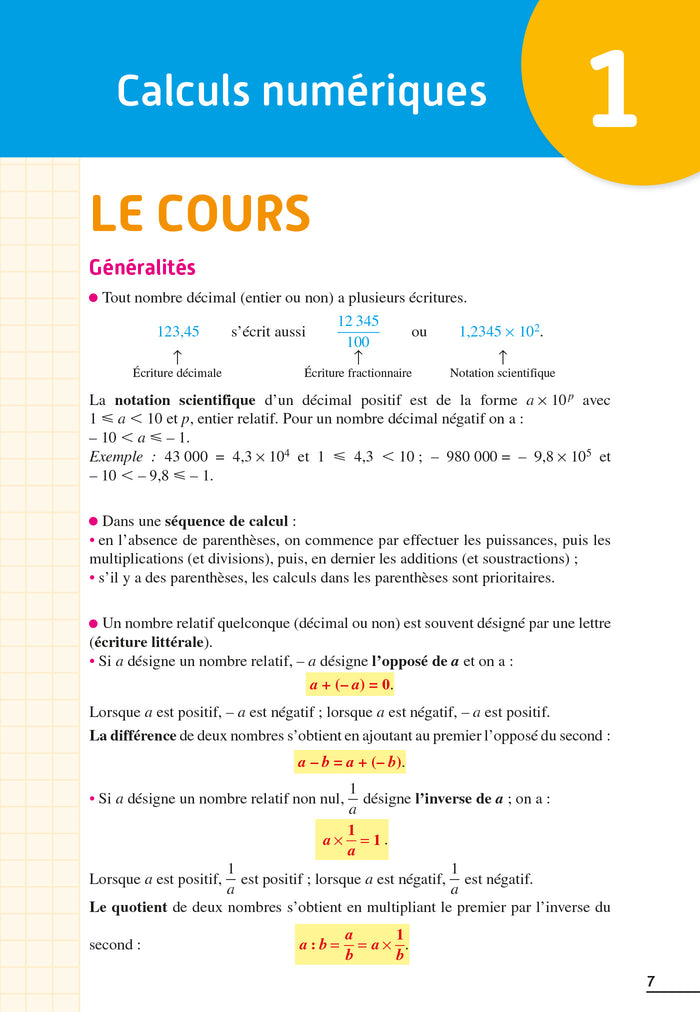 Exos résolus - Maths 3e