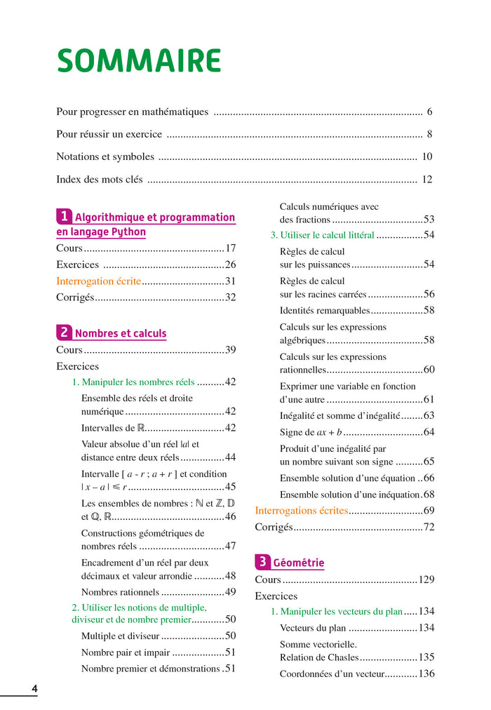 Exos résolus - Maths 2nde
