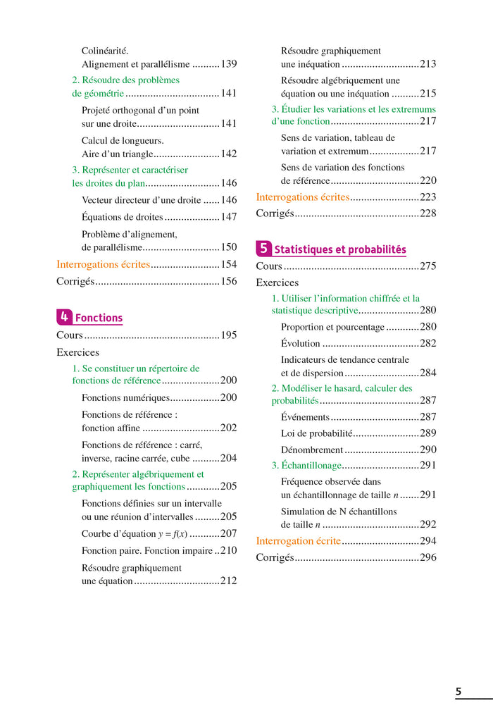 Exos résolus - Maths 2nde