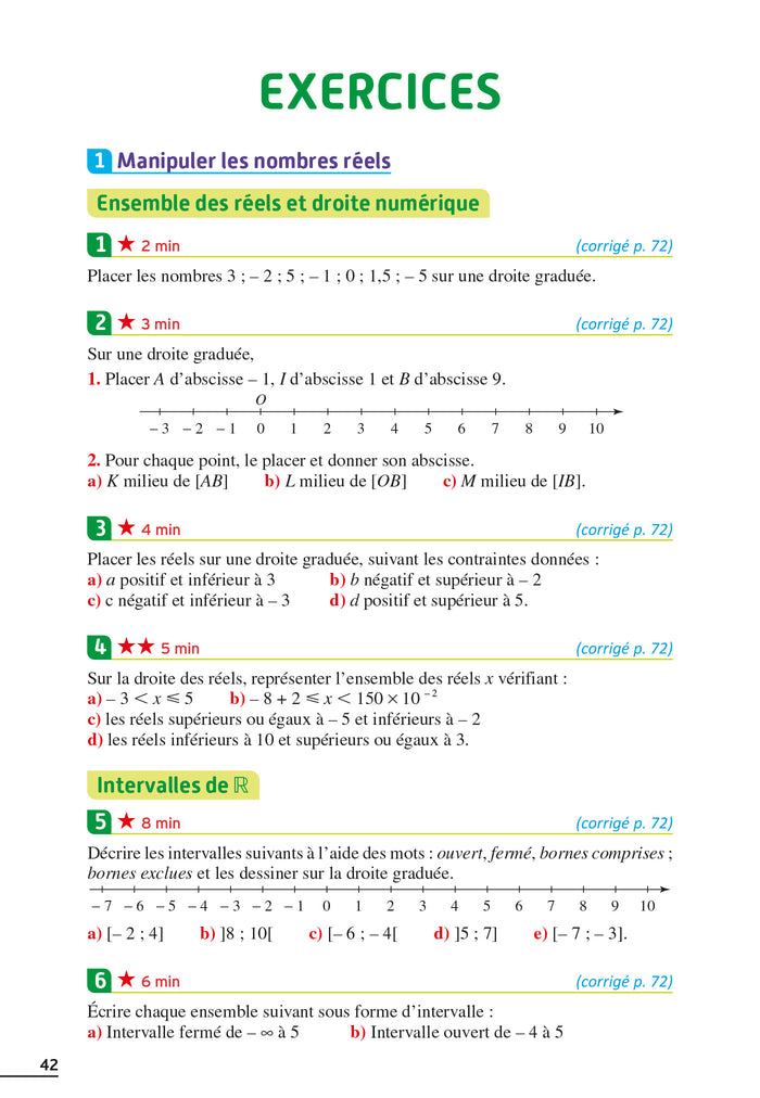 Exos résolus - Maths 2nde