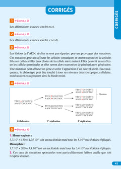 Objectif Bac 1re spécialité SVT