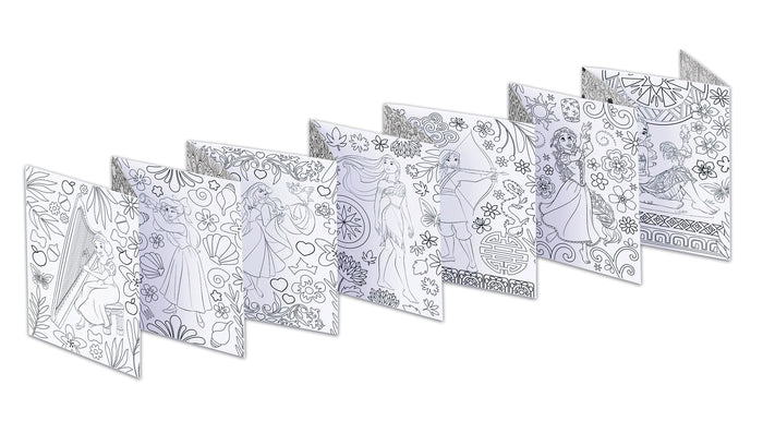 Disney Princesses - 3 mètres à colorier - Frise à déplier