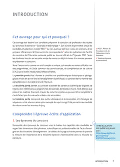 Sciences et Techno - CRPE 2025-2026 - Epreuve écrite d'admissibilité