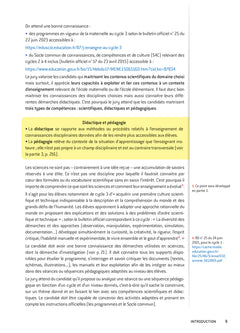 Sciences et Techno - CRPE 2025-2026 - Epreuve écrite d'admissibilité