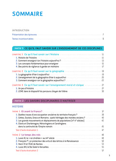 Histoire-Géographie-EMC- CRPE 2026-2027 - Epreuve écrite d'admissibilité