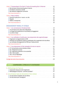 Histoire-Géographie-EMC- CRPE 2026-2027 - Epreuve écrite d'admissibilité