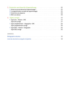 Histoire-Géographie-EMC- CRPE 2026-2027 - Epreuve écrite d'admissibilité