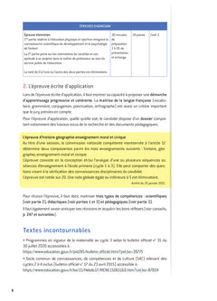 Histoire-Géographie-EMC- CRPE 2026-2027 - Epreuve écrite d'admissibilité