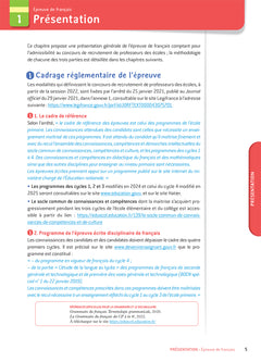 Français - CRPE 2025-2026 - Epreuve écrite d'admissibilité