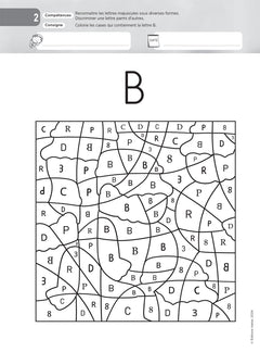 Lettres et Cie - Français PS-MS-GS-CP - Coloriages magiques photocopiables