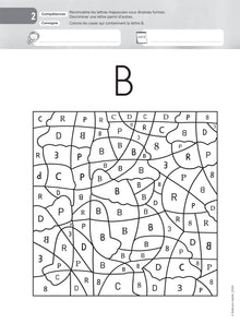 Lettres et Cie - Français PS-MS-GS-CP - Coloriages magiques photocopiables