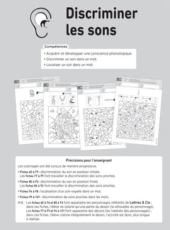 Lettres et Cie - Français PS-MS-GS-CP - Coloriages magiques photocopiables