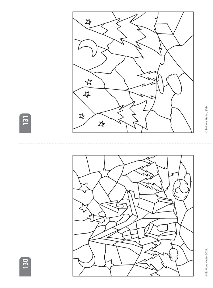 Lettres et Cie - Français PS-MS-GS-CP - Coloriages magiques photocopiables