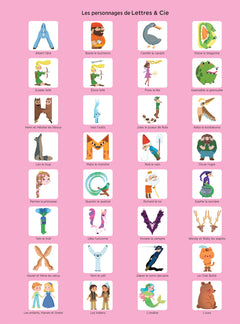 Lettres et Cie - Français PS-MS-GS-CP - Coloriages magiques photocopiables