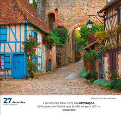 365 jours villages de France remarquables - Calendriers Géo