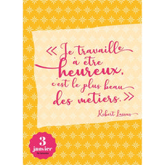 Calendrier Idées Positives en 365 jours
