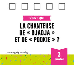 Le calendrier quiz - C'est Qui ?
