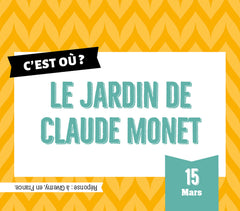 Le calendrier quiz - C'est où ?