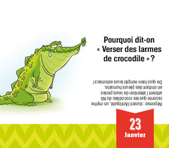 Le calendrier quiz - Pourquoi dit-on ?